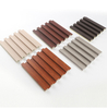 Factory Direct Sale Wood Plastic Composite Interior Fluted Panels WPC Grille Board Cladding