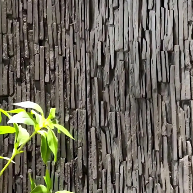 High Quality Lightweight PU Artificial Rock Strips for Outdoor Decoration, Including Curtain Walls, Wall Panels, and Wall Surfaces