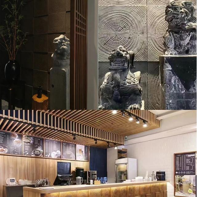 High Quality Lightweight PU Artificial Stone Skin Middle Board for Outdoor Including Curtain Walls Hotel Space Design