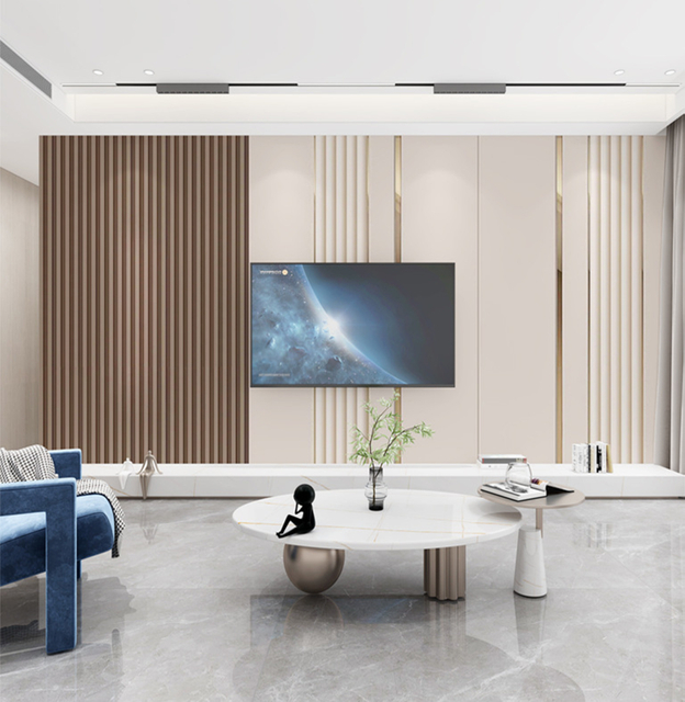 Euroyal 3 Years Customized W600*L2400mm, Interior Design Material Acoustic Panel Board Wood Veneer Sound Absorbing