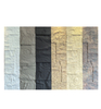 High Quality Lightweight PU Artificia Stone Skin Five Connected Pattern Large Board for Outdoor Decoration Including Curtain Walls Hotel and Commercial Space De