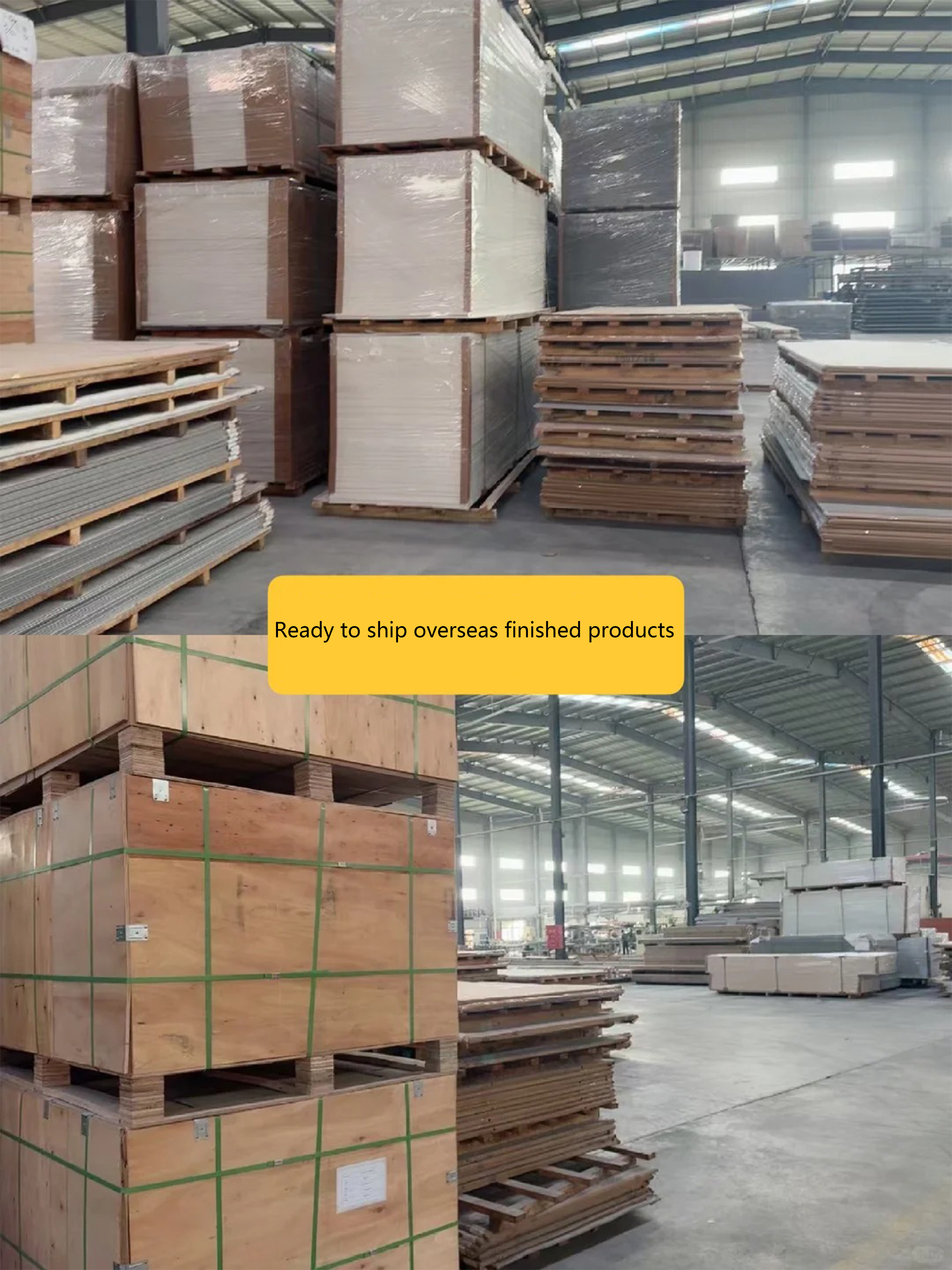 Ready to ship overseas finished products